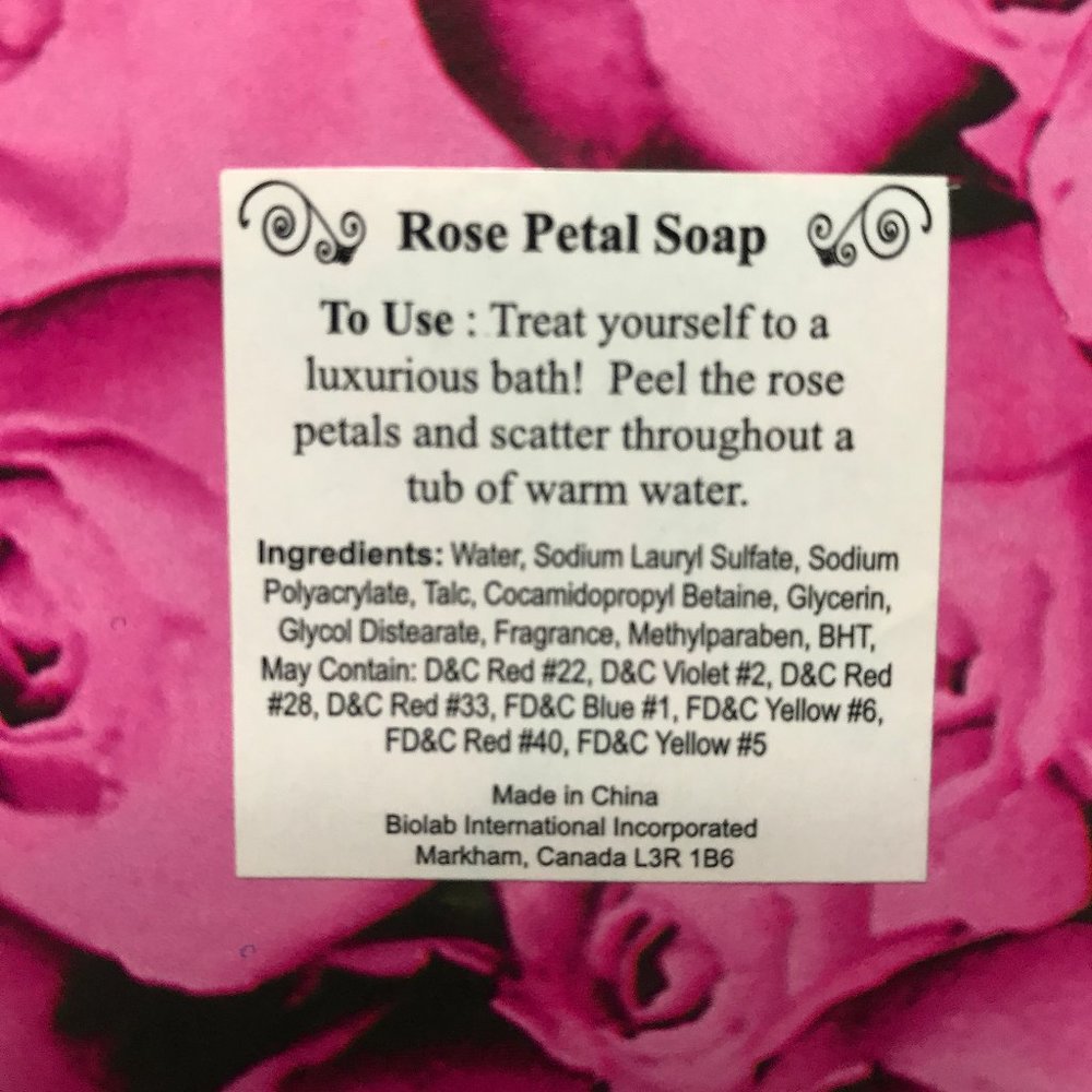 NWT Biolab Rose Petal Soap 18Pack - Picture 6 of 9